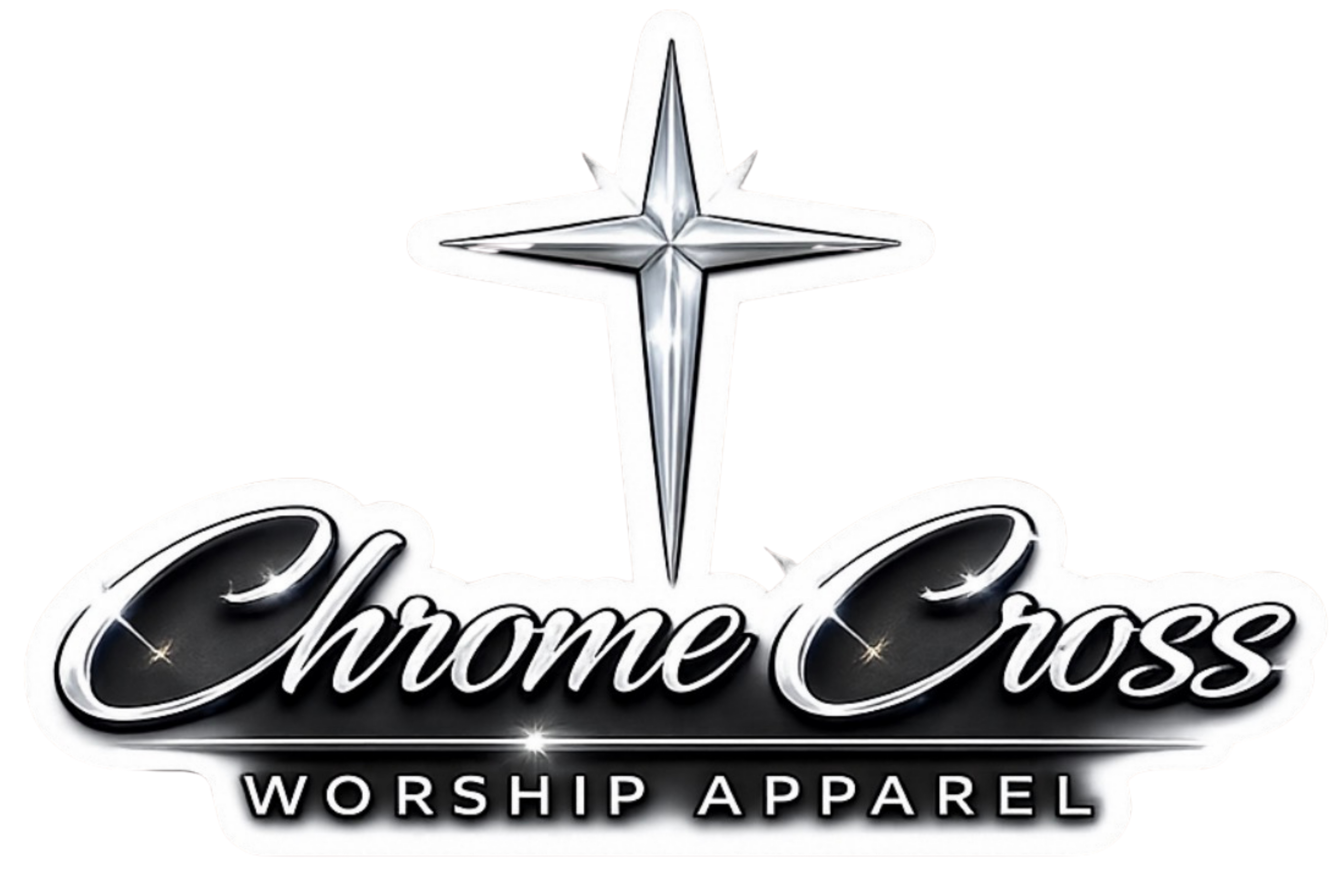 Chrome Cross Worship Apparel